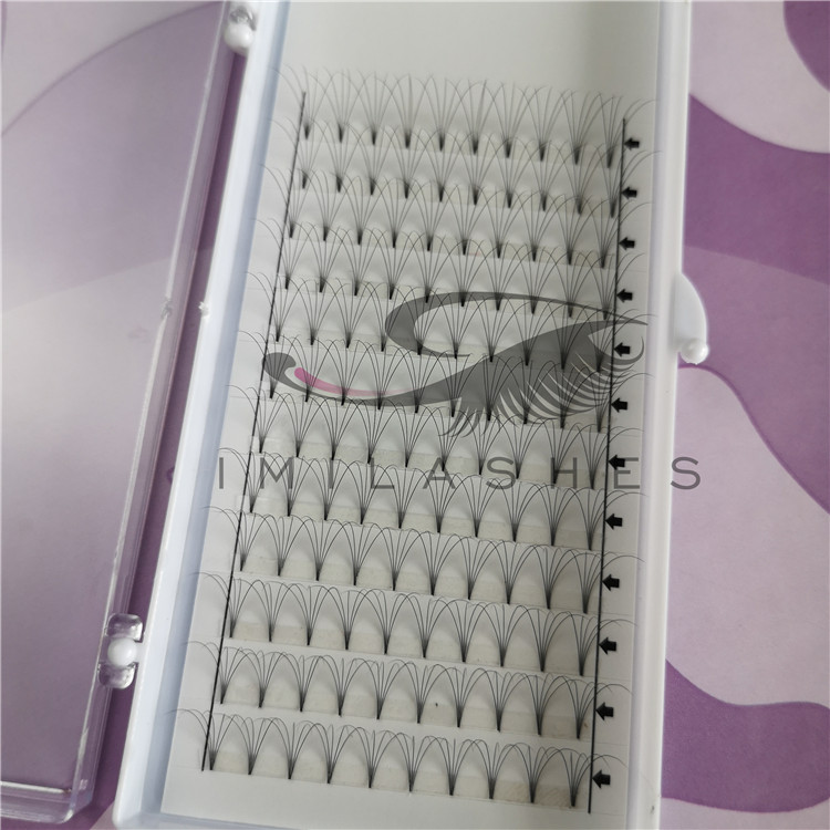 China eyelash extensions factory wholesale best 5D premade fans volume lashes 